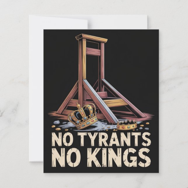 No Tyrants No Kings (Front)