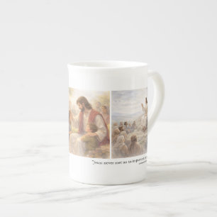 No unimportant person bone china mug