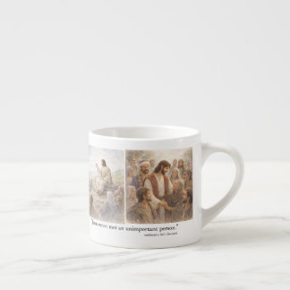 No unimportant person espresso cup