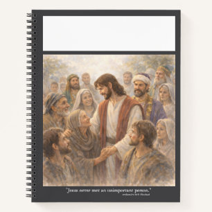 No unimportant person notebook