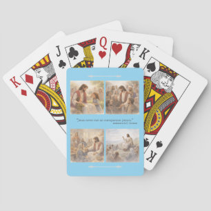 No unimportant person playing cards