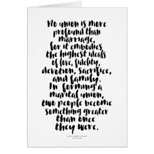 No Union is More Profound Love Wins Card