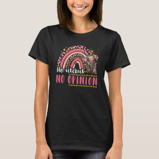 No Uterus No Opinion  Feminist Women's Rights Femi T-Shirt