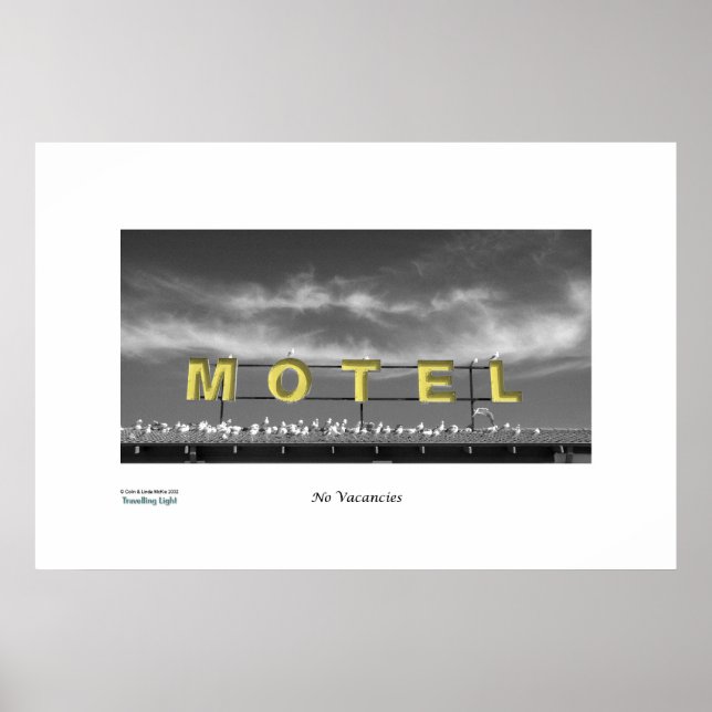 No Vacancies Poster (Front)