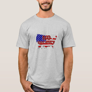 No Vacancy - Secure The Border (Front and Back) T-Shirt