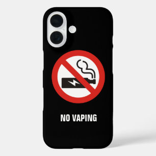 No Vaping iPhone 16 Case