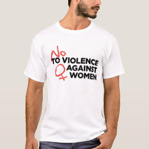 "No Violence against Women" T-shirt