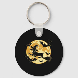 No Visible Text Detected Witch Vibes Enthusiast Ha Key Ring