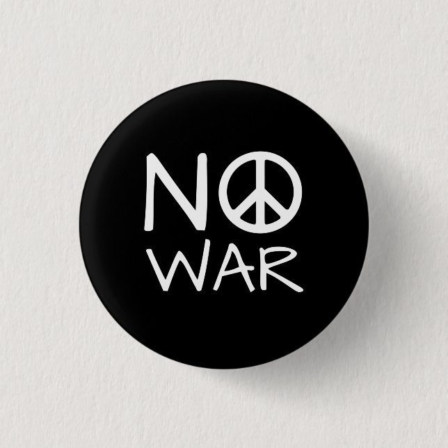 No War  Button (Front)