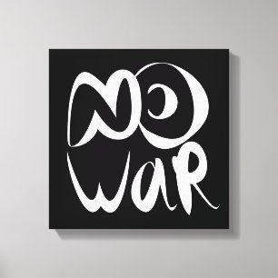 No War Canvas Print