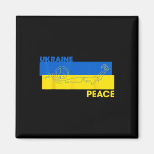 No War - Designs For The Peace Movement 4 Magnet