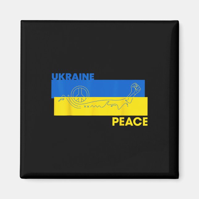 No War - Designs For The Peace Movement 4  Magnet (Front)