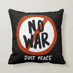 No War Just Peace Cushion