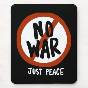No War Just Peace Mouse Mat