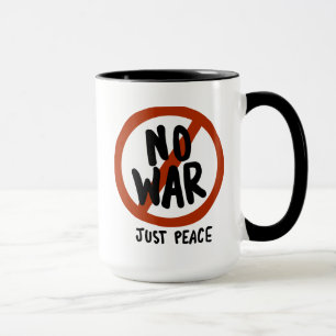 No War Just Peace Mug