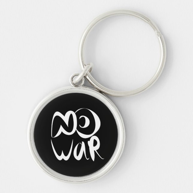 No War Key Ring (Front)