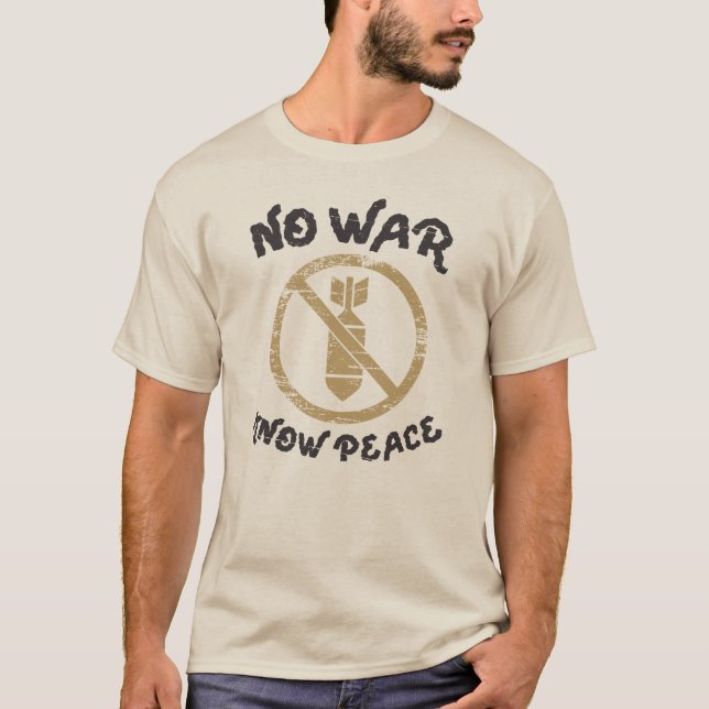 No War, Know Peace T-Shirt (Front)