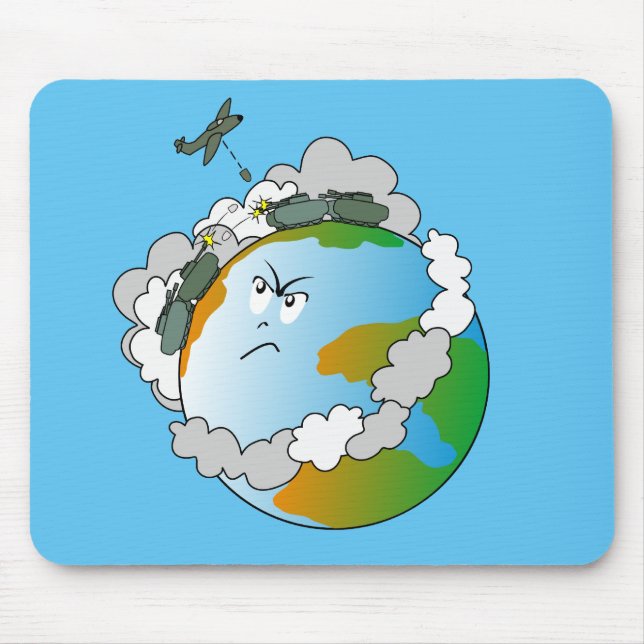 No War! Mouse Mat (Front)