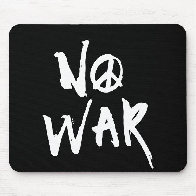 No War Mouse Mat (Front)