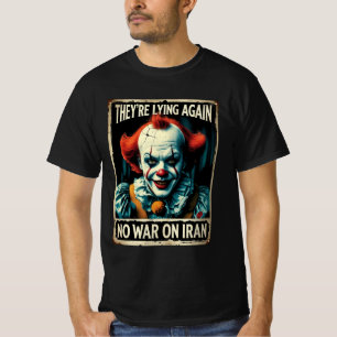 No War on Iran End the Neocon Agenda Anti War T-Shirt