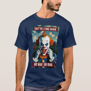 No War On Iran Peace Tee