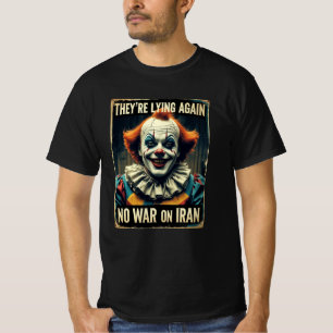 No War on Iran T-Shirt – Anti Neocon Tee