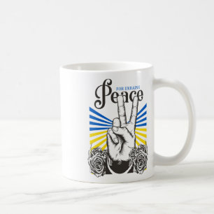 No War Peace For Ukraine  Coffee Mug