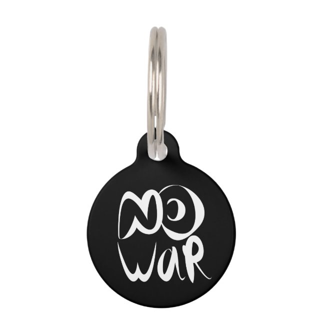 No War Pet Tag (Front)