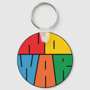 No War Shroom Key Ring