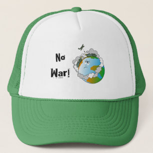 No war! trucker hat