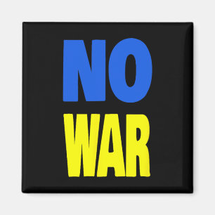 No War Ukraine Magnet