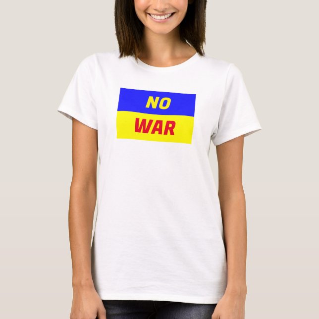 NO WAR Women's Basic T-Shirt (Front)