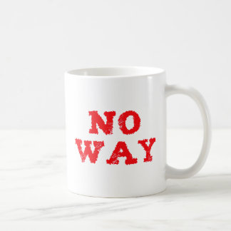 no way coffee mug