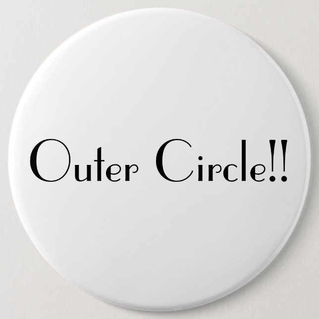 No way Jose 6 Cm Round Badge (Front)