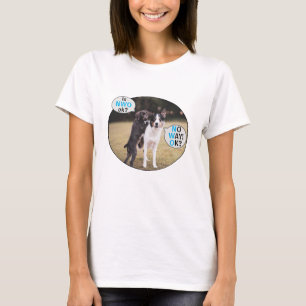 No Way! Ok? - blue (light) T-Shirt