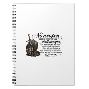 No weapon notebook