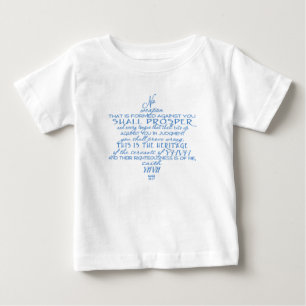 No Weapon Star of David Baby T-Shirt