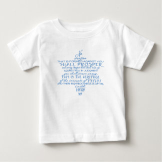 No Weapon Star of David Baby T-Shirt