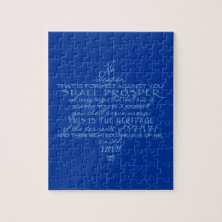 No Weapon Star of David Jigsaw Puzzle