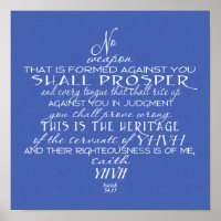 No Weapon Star of David