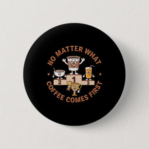 No What 6 Cm Round Badge