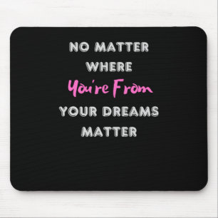 No Where Youre From Sticker1 Mouse Mat