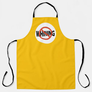 No Whining Marigold BG Apron