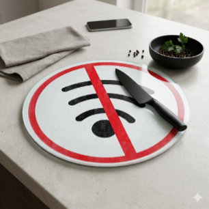 No WIFI Cutting Board