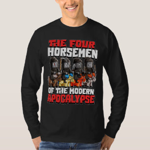 No Wifi The Four Horsemen Of The Modern Apocalypse T-Shirt