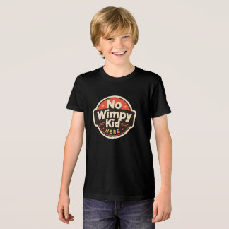 No Wimpy Kid Here Tri-Blend Shirt
