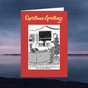 No Win No Fee Legal Christmas Card with QR Code