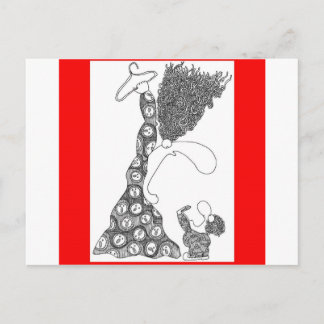 No wire hangers! postcard