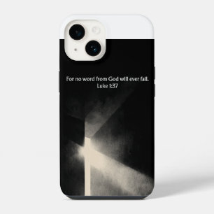 No Word From God Fails - Luke 1:37 iPhone 14 Case