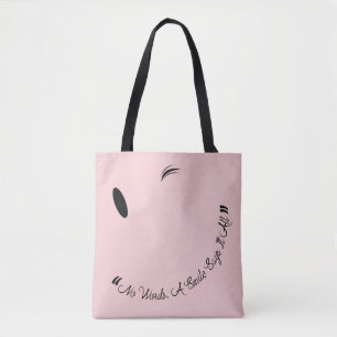 No Words, Smiles Say It All Tote Bag